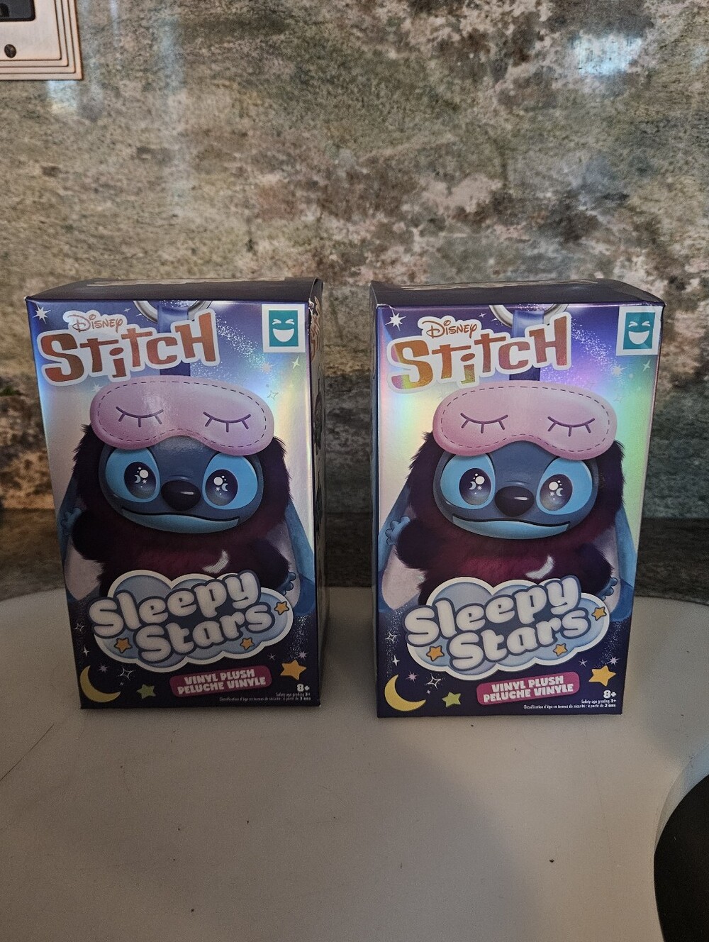 Brand New, Never Opened Stitch Sleepy Time Blind Box w/ Key Chain (2)
